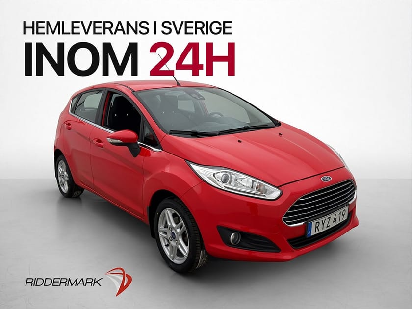Bild 1 av Ford Fiesta 1.0 80hk Titanium LÅGAMIL Kamrem bytt 0.46l/Mil