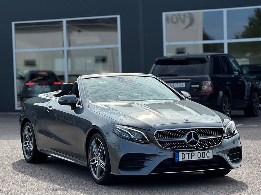 Bild 4 av Mercedes-Benz E 450 4MATIC Cabriolet AMG B-Kamera Navi Skinn Widescreen