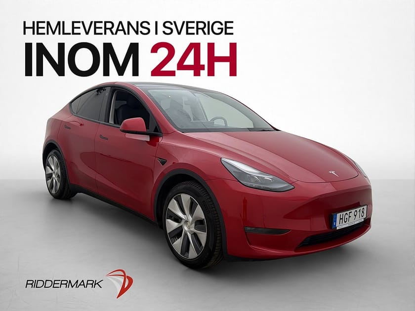 Bild 1 av Tesla Model Y Long Range AWD MOMS Drag AP Pano 360° 1-bruk