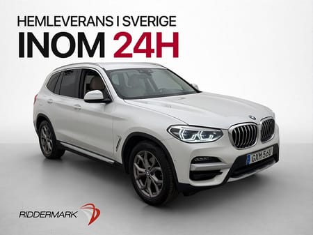 BMW X3 xDrive20d 190hk HiFi Cockpit Kamera Navi CarPlay Drag