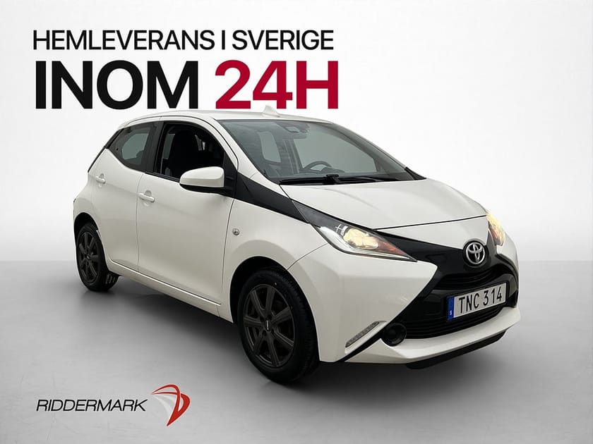 Bild 1 av Toyota Aygo 1.0 VVT-i 69hk X-PLAY 2-Brukare Farthållare
