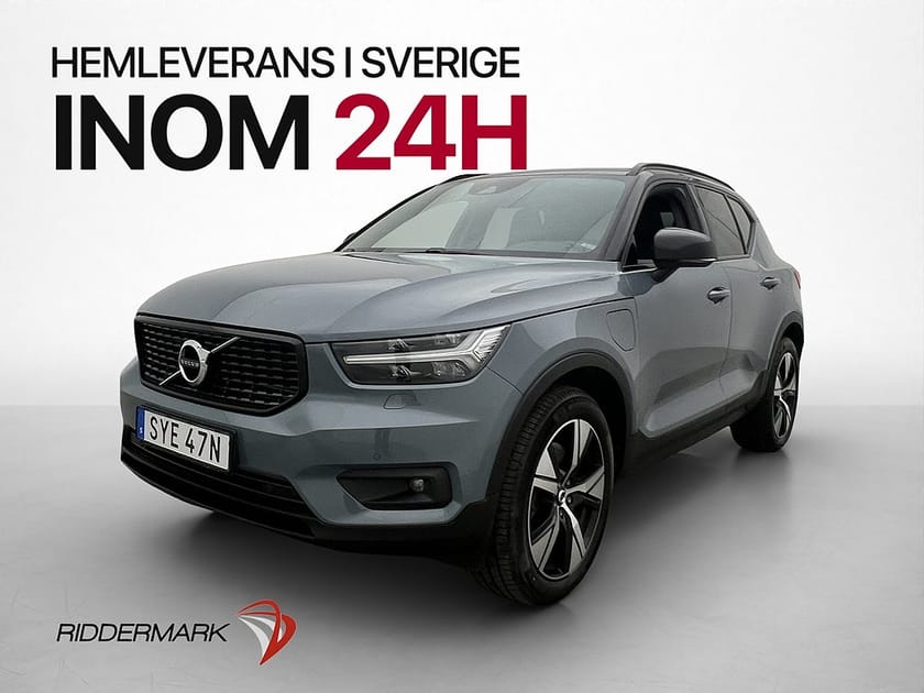 Bild 1 av Volvo XC40 Recharge T4 R-Design Värmare H/K Kamera Skinn