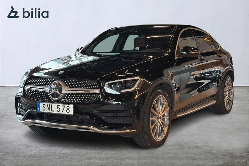 Bild 1 av Mercedes-Benz GLC 400 d Coupé 4MATIC 4M AMG Line | Burmester | 360° | Drag