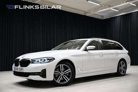 BMW 520d xDrive Touring Pano Navi Skinn Backkamera D-Värm Drag