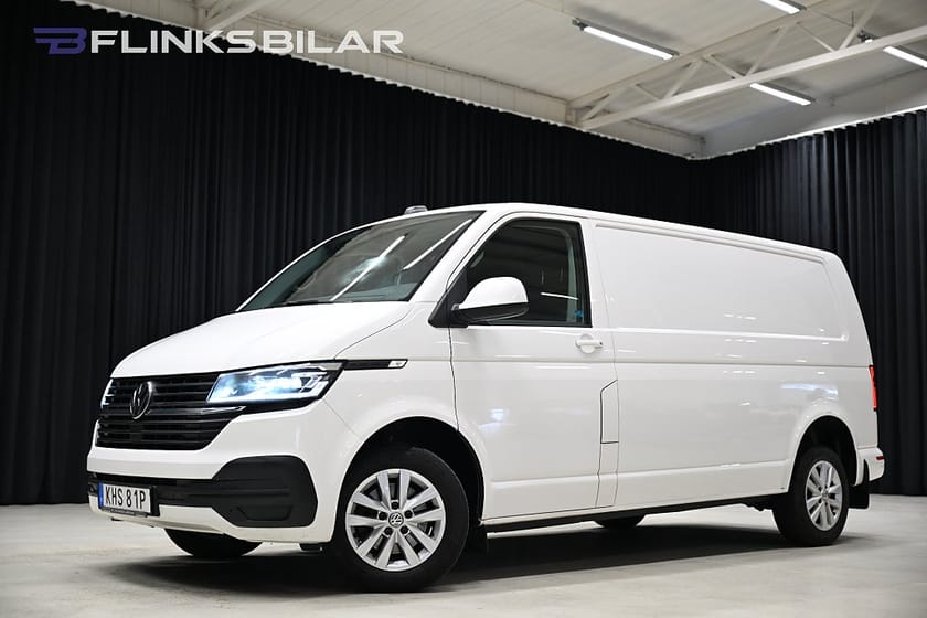 Bild 1 av Volkswagen Transporter 4Motion 150HK L2|Nedlackad|LED|Inredd|Drag|Värmare|Moms
