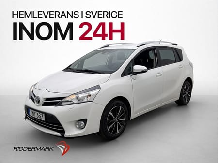 Toyota Verso 1.8 147hk Intense Edt 7 Sits Kamera Välskött
