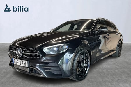 Mercedes-Benz E 300 T de 4MATIC AMG Line/V-Hjul/Dragkrok/Ledramp/Burmester