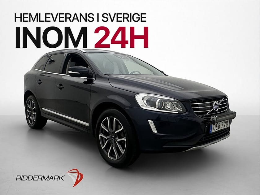 Bild 1 av Volvo XC60 D4 Classic Summum Panorama Kamera Läder Head-Up