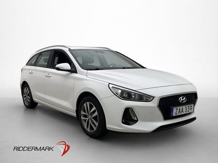 Hyundai i30 Wagon T-GDi 140hk Comfort Dragkrok Sensorer Bluetooth