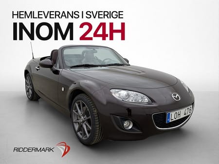 Mazda MX-5 Roadster Coupe 1.8 MZR 126hk Farthållare Skinnklädsel Navi