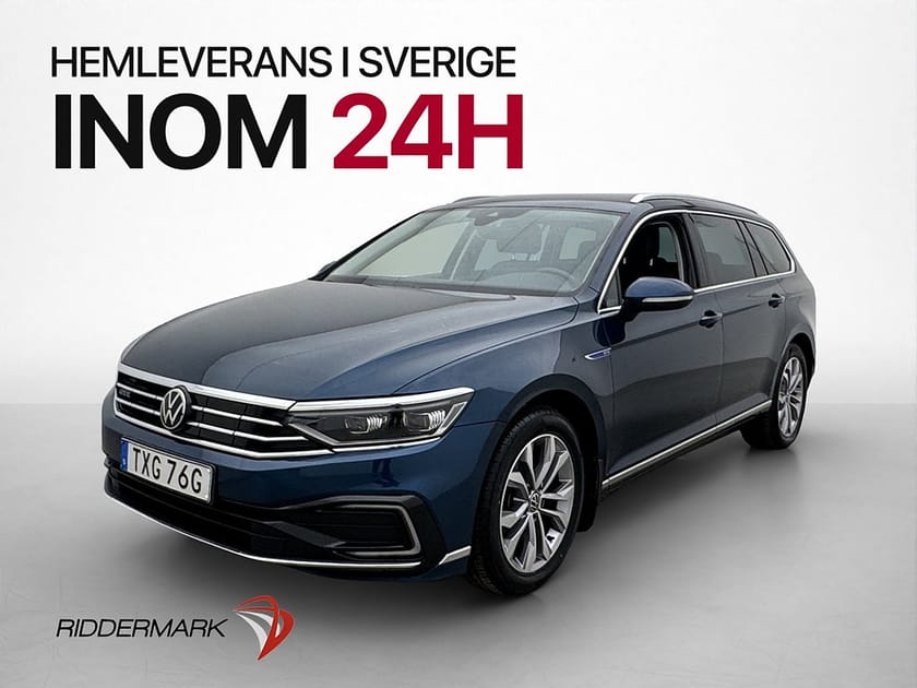 Bild 1 av Volkswagen Passat Sportscombi GTE 1.4 TSI Cockpit B-Kamera P-Värm Drag