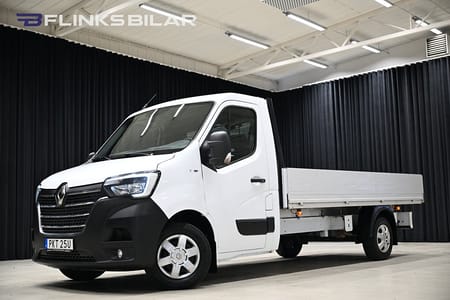 Renault Master Chassi Cab 2.3 dCi 145HK L4 Långflak|Värmare|GPS|EnÄgare|Leasbar