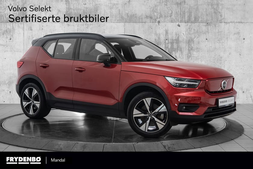 Bilde 1 av Volvo XC40 P8 AWD Recharge KROK|LYS.PK|V.PUMPE|360|8år*