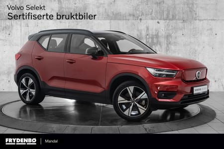 Volvo XC40 P8 AWD Recharge KROK|LYS.PK|V.PUMPE|360|8år*