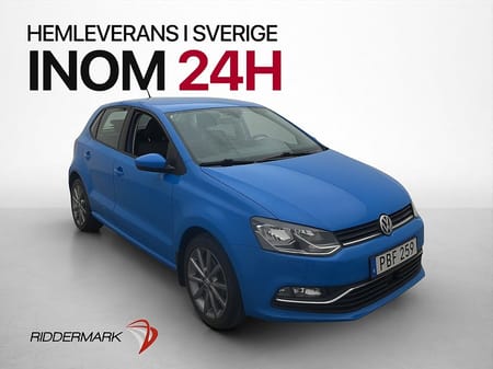 Volkswagen Polo 1.2 TSI Nyservad Få brukare Isofix Låg skatt
