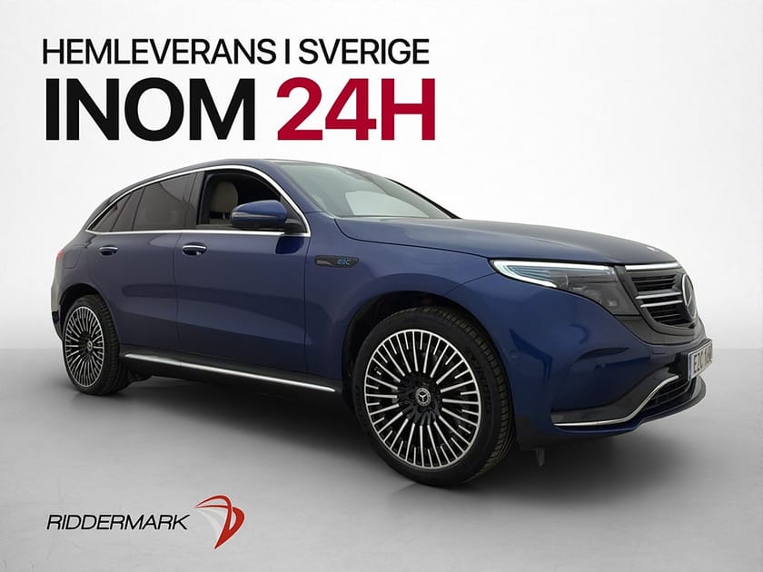 Bild 1 av Mercedes-Benz EQC 400 4MATIC 4M AMG Premium Plus Taklucka Burm Drag