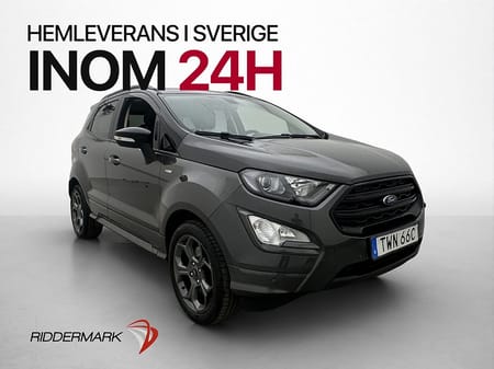 Ford EcoSport ST-Line Dragkrok CarPlay Kamera P-sensor