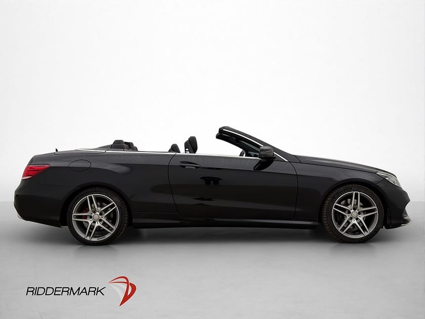 Bild 4 av Mercedes-Benz E 200 Cabriolet AMG Skinn Svensksåld Drag