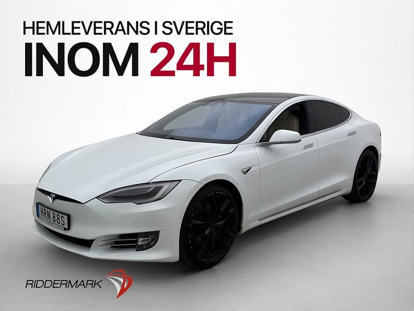 Bild 4 av Tesla Model S Long Range AWD 423hk Ljus interiör AP Pano
