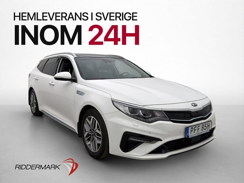 Bild 1 av Kia Optima Sport Wagon Plug-in Hybrid Adv Plus 2 Pano H/K 360° M-Värmare