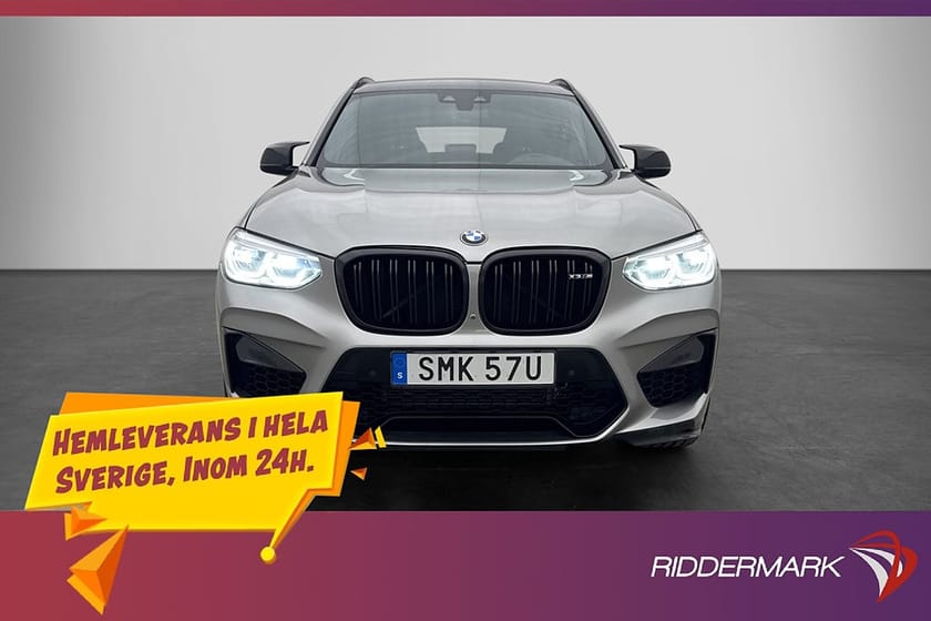 Bild 2 av BMW X3 M Competition 510hk Kolfiber H/K HUD 360° Ventilation