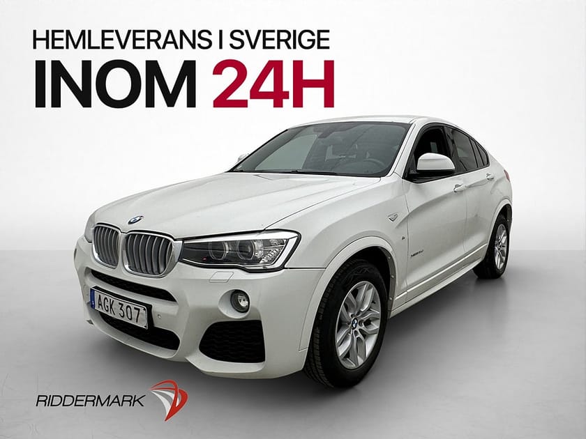 Bild 3 av BMW X4 xDrive35d 313hk M Sport D-Värm HiFi Navi Skinn