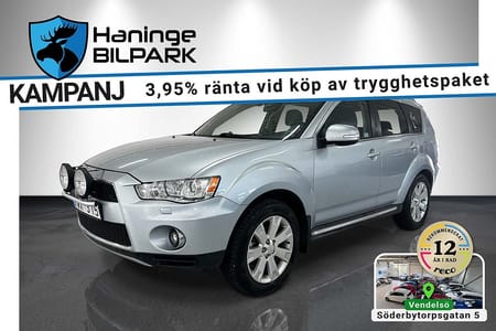 Mitsubishi Outlander 7-seater 2.4 / 7-sits / Automat / Drag / SUPERDEAL 3,95 %
