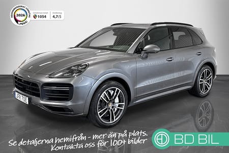 Porsche Cayenne Turbo 550HK / PANORAMA / CHRONO / PDLS+ / SVENSKSÅLD