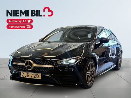 Mercedes-Benz CLA 200 d Shooting Brake AMG Line Pano/P-Värm/Kamera/S&V/Navi/Ny servad