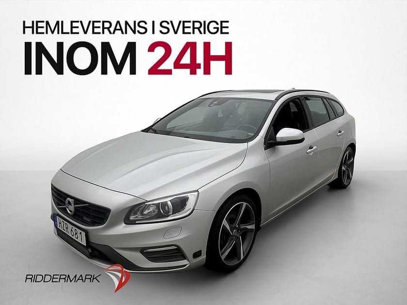 Bild 3 av Volvo V60 D4 AWD R-Design VOC T-Lucka Drag D-Värmare Navi