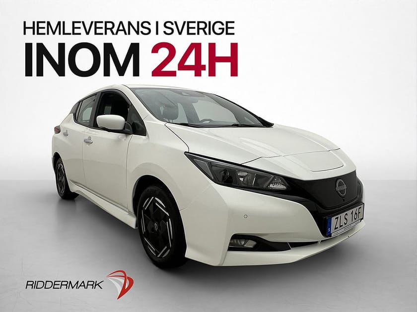 Bild 1 av Nissan Leaf 150hk 360° Kamera Adaptiv-Fart BSW CarPlay MOMS