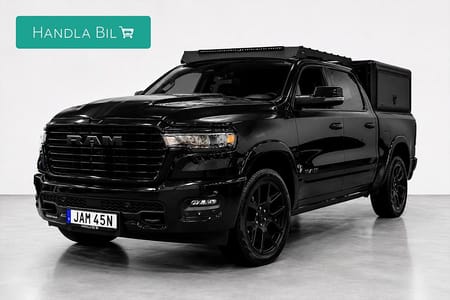 RAM 1500 Crew Cab 3.0 Hurricane 4x4 Släde Kåpa Pano Luft H/K Moms