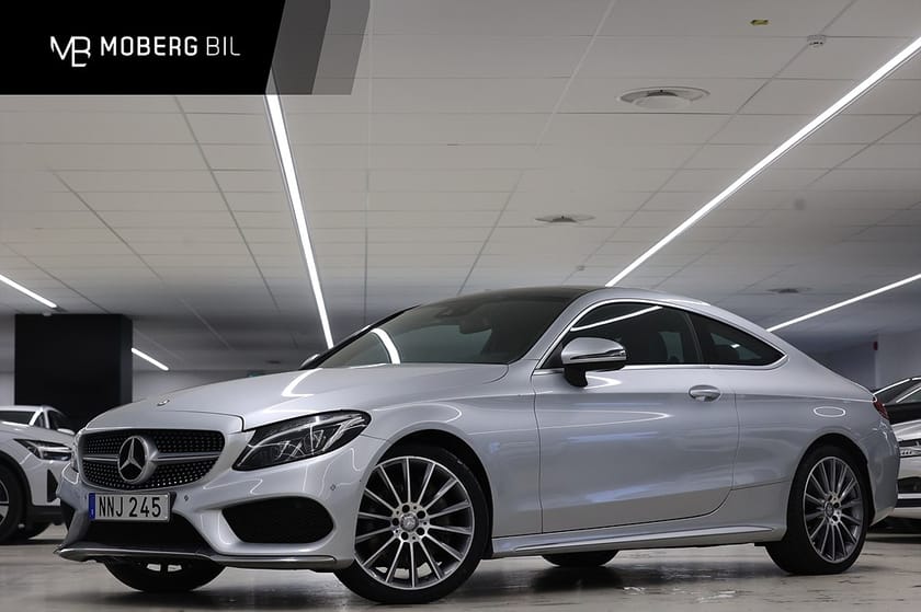 Bild 1 av Mercedes-Benz C 300 Coupé 211hk AMG Pano Bur B-Kamera
