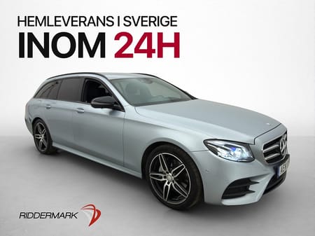Mercedes-Benz E 220 T d 194hk AMG Wide HUD 360° Värmare Drag