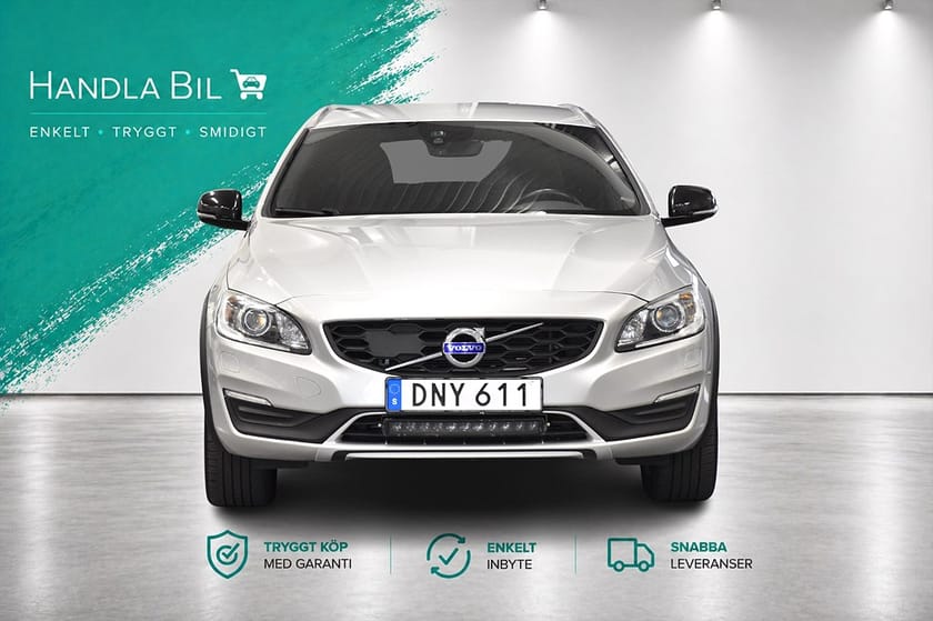 Bild 3 av Volvo V60 Cross Country D4 AWD Momentum D-värm VOC Navi Rattv Drag