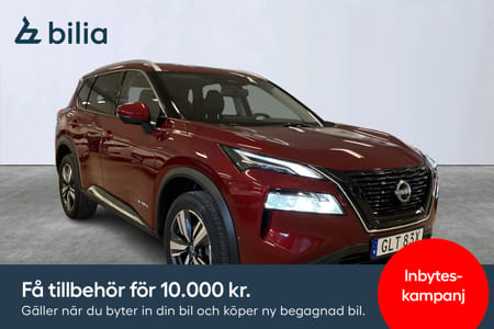 Nissan X-Trail e-4ORCE Tekna/Hybrid/s&v-däck/Rattvärme/Rutvärme/Adaptiv farth.