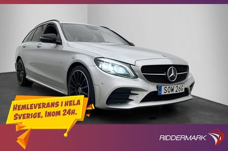 Mercedes-Benz C 220 T d 194hk AMG Night Cockpit Kamera Drag