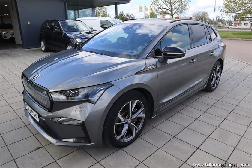 Bild 2 av Škoda Enyaq iV 80x 4x4 82.0 kWh 265hk Momsbil Sport Line Navi Drag Taklucka 1 Ägare