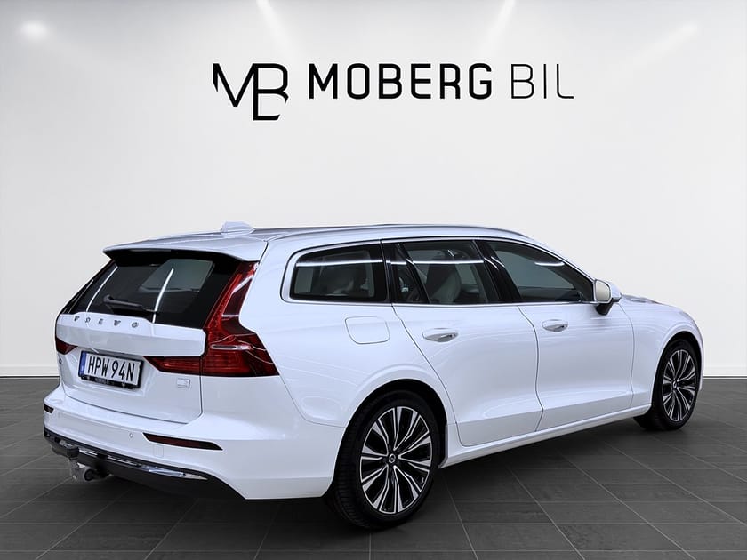 Bild 5 av Volvo V60 Recharge T6 399hk Helg på Moberg! Core Edt H/K B-Kam Läder
