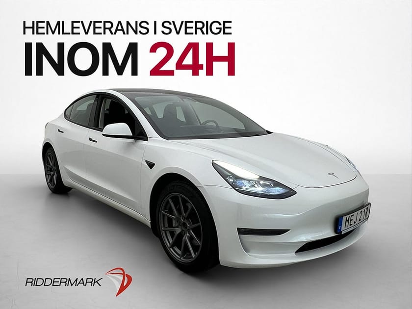 Bild 1 av Tesla Model 3 Long Range AWD Kamera Svensksåld MOMS