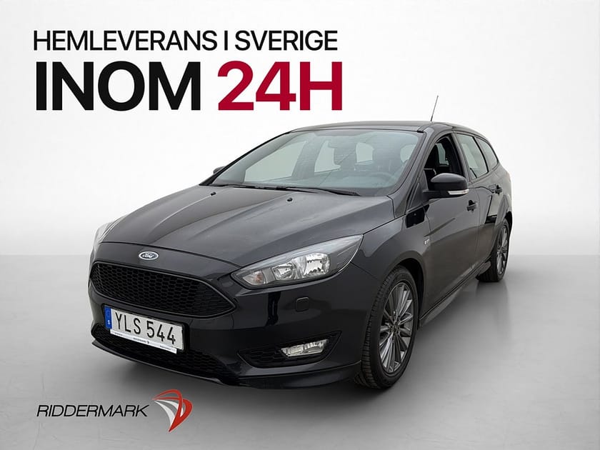 Bild 3 av Ford Focus Kombi 1.0 EcoBoost 125hk ST-Line Sensorer Farthållare