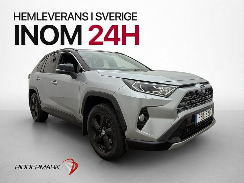 Bild 1 av Toyota RAV4 Hybrid AWD-i JBL Kamera M-Värmare Drag Halvskinn