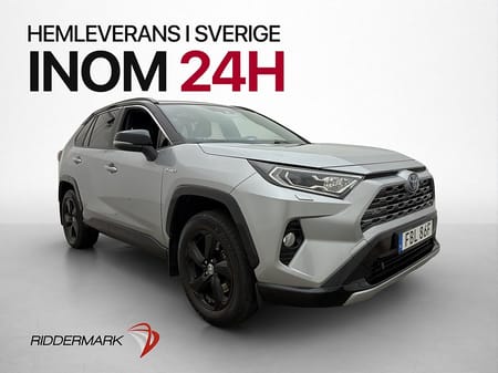 Toyota RAV4 Hybrid AWD-i JBL Kamera M-Värmare Drag Halvskinn