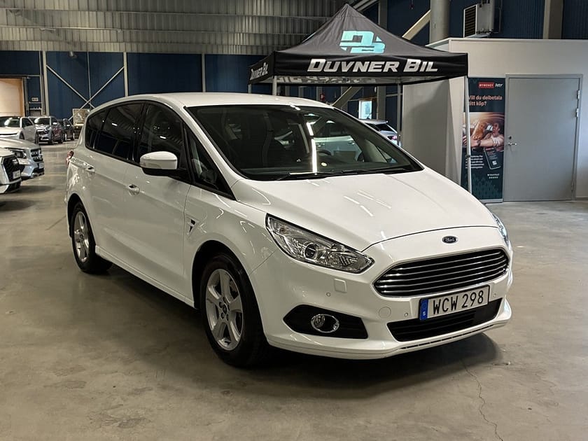 Bild 1 av Ford S-Max 2.0 TDCi Aut 7-sits | Carplay | Navi | v-hjul