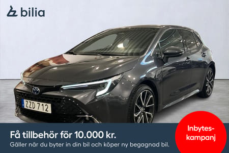 Toyota Corolla Hybrid 1.8 FWD MHEV, Executive paket, Apple carplay, Adaptiv farthållare, Inbyteskampanj!