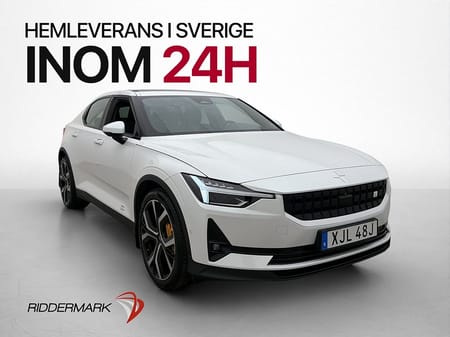Polestar 2 Long Range Dual Motor Performance Lon 476hk Drag H/K Pano 360°