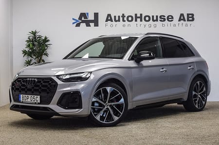 Audi SQ5 TDI 341HK Luftfjädring Värmare Drag B&O 360 Cockpit
