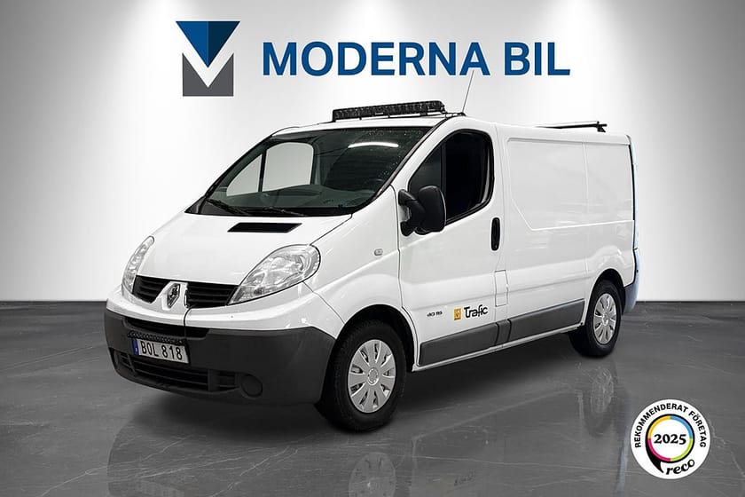 Bild 1 av Renault Trafic Skåpbil 2.0 dCi Quickshift Aut L1H1 Dragkrok D-värmare B-kamera
