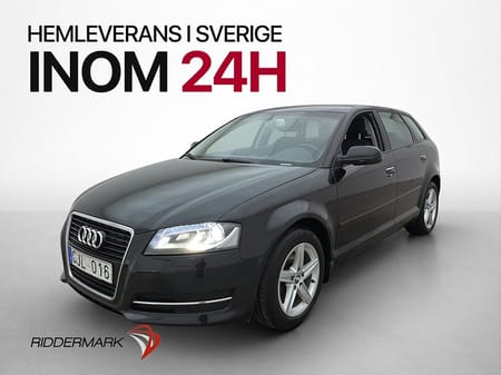 Audi A3 Sportback 2.0 140hk Attraction 2-Brukare Farthållare Bluetooth