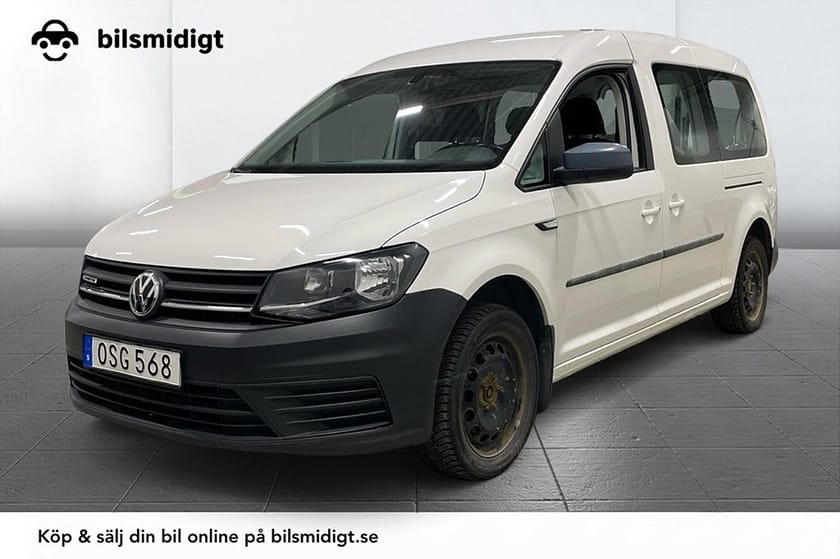 Bild 1 av Volkswagen Caddy Maxi Life 1.4 TGI 7-sits CNG Drag Pekskärm 110hk